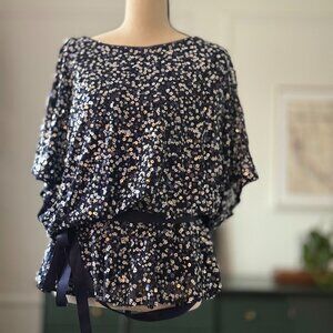 Sequin Vintage Party Top